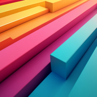 Abstract background with colorful horizontal lines